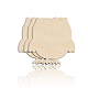 Benecreat 3 pezzo di ritagli in legno di gufo HJEW-WH0070-007-1