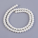 Eco-Friendly Dyed Glass Pearl Beads Strands HY-A008-6mm-RB002-2