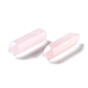 Cuentas de cuarzo rosa natural facetado G-K008-30mm-01-3