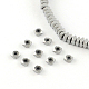 Square Electroplated Non-magnetic Synthetic Hematite Bead Spacers G-R259-75G-1
