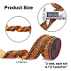 Ethnic style Embroidery Polyester Ribbons OCOR-WH0063-31-2