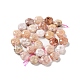 Natürliche Kirschblüte Achat Perlen Stränge G-NH0004-024-3