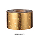 輝くレーザー転写フォイルネイルステッカーデカール  ネイルチップの装飾用  ゴールド  40mm  120 m /ロール MRMJ-R090-48-17-2