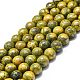 Brins de perles de réalgar naturel G-K245-A06-04-1