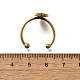 Offene Manschettenringkomponenten aus Edelstahl 304&nbsp;STAS-M057-01F-G-3