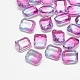 Pointed Back Glass Rhinestone Cabochons RGLA-T079-8x10-003TO-1