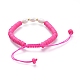 Adjustable Nylon Thread Braided Bead Bracelets BJEW-JB05124-03-3