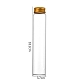 Klarglasflaschen Wulst Container CON-WH0085-76J-02-1