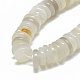 Chapelets de perles en agate blanche naturelle G-T079-10-2
