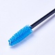 ナイロンまつげ化粧ブラシ  プラスチック製のハンドル付き  ブルー  9.8x0.3cm MRMJ-TAC0003-02C-2