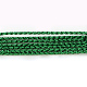 Cordons métalliques tressés avec perles sans élastiques MCOR-R002-1mm-07-1