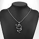 316L Surgical Stainless Steel Vintage Dragon Pendant Necklaces for Men NJEW-BB01311-4