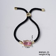 Модные милые латунные браслеты с овальными звеньями RQ1549-4