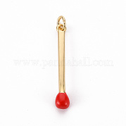 Латунь эмаль подвески KK-S362-032C-NR