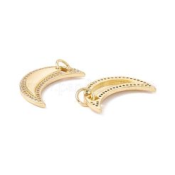 Pendenti in zirconi cubici trasparenti in micro pavè di ottone&nbsp;KK-G415-13G