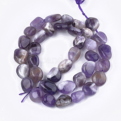 Natürlichen Amethyst Perlen Stränge&nbsp;G-T105-33