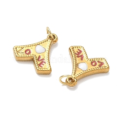 304 Edelstahl-Emaille-Anhänger&nbsp;STAS-K330-12G
