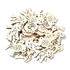 Morceaux de bois d'oiseau&nbsp;WOOD-CJC0006-021B