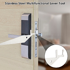 Attrezzo a leva multifunzione in acciaio inox 301&nbsp;TOOL-WH0127-46P