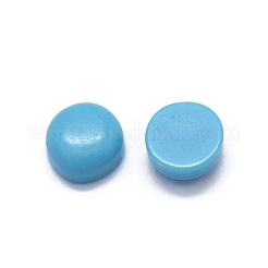 Cabochons turchese sintetico&nbsp;G-O175-23-15