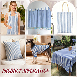 1 mètre de tissu à rayures en coton&nbsp;DIY-GA0009-82C