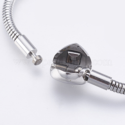 Anlaufgeschützte 304 Edelstahlketten im europäischen Stil zur Herstellung von Armbändern&nbsp;STAS-E428-10B-P