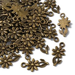 Colgantes de la aleación de estilo tibetano&nbsp;TIBEP-YW0001-03AB