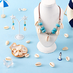 Cuentas de concha de cowrie natural&nbsp;BSHE-TA0001-01