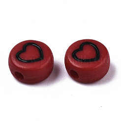 Perline acrilico opaco&nbsp;X-MACR-N008-33A