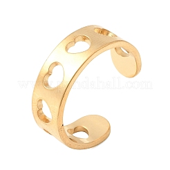 Offene Manschettenringe aus Edelstahl 304 für Damen&nbsp;SA-CBA82C8-20G