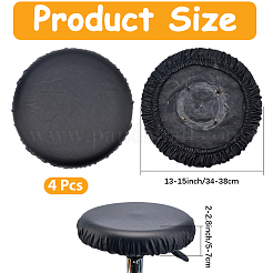 4 x Stuhlbezug aus Kunstleder&nbsp;AJEW-CL0002-03