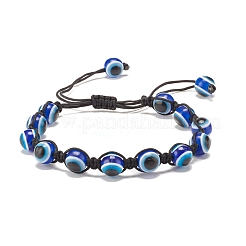 3 pièces 3 styles obsidienne naturelle et oeil de tigre et bois ensemble de bracelets extensibles&nbsp;BJEW-JB07622