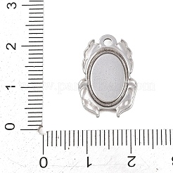 Cabochon pendenti in acciaio inossidabile 304&nbsp;STAS-D264-08C-P