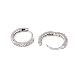 925 Creolen-Beschlag aus Sterlingsilber mit Mikropavé aus Zirkonia&nbsp;STER-B004-17P