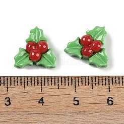 Weihnachts-Deko-Cabochons aus undurchsichtigem Harz&nbsp;LS-CRES-M036-03N