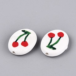 Abalorios de porcelana hechas a mano&nbsp;PORC-Q005-12A