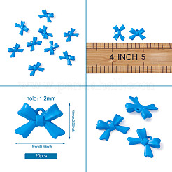 Sprühlackierte Emailanhänger&nbsp;ENAM-TAC0005-04J