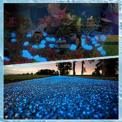 100 pz di perline di resina luminosa per la decorazione dell'esposizione&nbsp;RESI-SP0001-47C