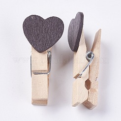 Pinces à cheville en bois&nbsp;WOOD-WH0005-B07