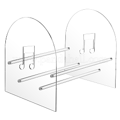 Bogenförmiger Acryl-Schallplattenhalter&nbsp;ODIS-WH0070-02