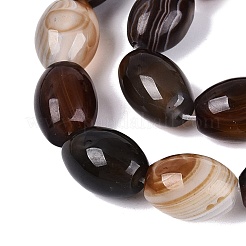 Filo di perline di agata naturale&nbsp;G-Q606-96