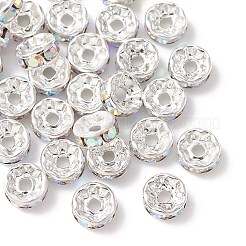 Messing Strass Zwischen perlen&nbsp;RB-YW0001-04D-02S