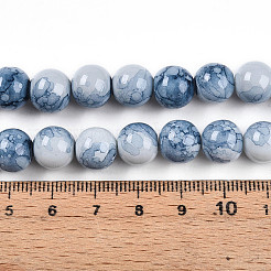 Backen Farbe Glasperlen Stränge&nbsp;DGLA-N003-10mm-C07