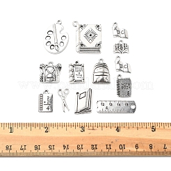 36 pièces 12 pendentifs en alliage de style tibétain pour la journée des enseignants&nbsp;TIBE-FS0003-28