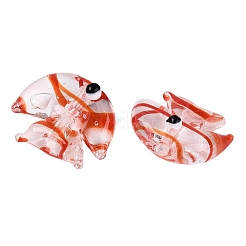 Faits à la main des perles de Murano transparent&nbsp;LAMP-N042-20E