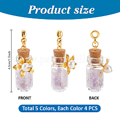 20 Stück Glasflasche&nbsp;PALLOY-PH01837