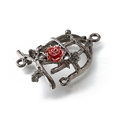 Aluminium Anhänger & Charms&nbsp;PALLOY-R157-04B