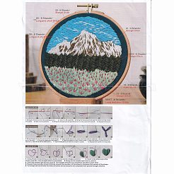 Stickpackung Blumen und Berge selber machen&nbsp;DIY-O021-12B