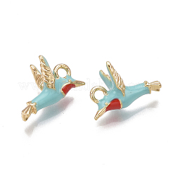 Messing Emaille Anhänger / charms&nbsp;X-KK-T038-439G