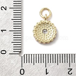 Ottone micro spianare pendenti zirconi&nbsp;KK-A278-09G-01